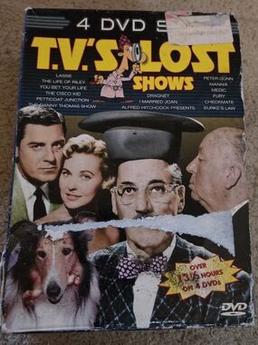T.V.'s Lost Shows 4-DVD Set - Vintage TV Collection - Disc 2 Is Missing